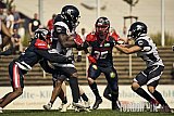 GFL | D&uuml;sseldorf Panther vs. Berlin Rebels |  Punkte Endstand 14 : 21 | Stadion Benrath, Dusseldorf | 15.06.2025Job ID: 2025-06-15_0584 - DPantherVsBerlinRebels