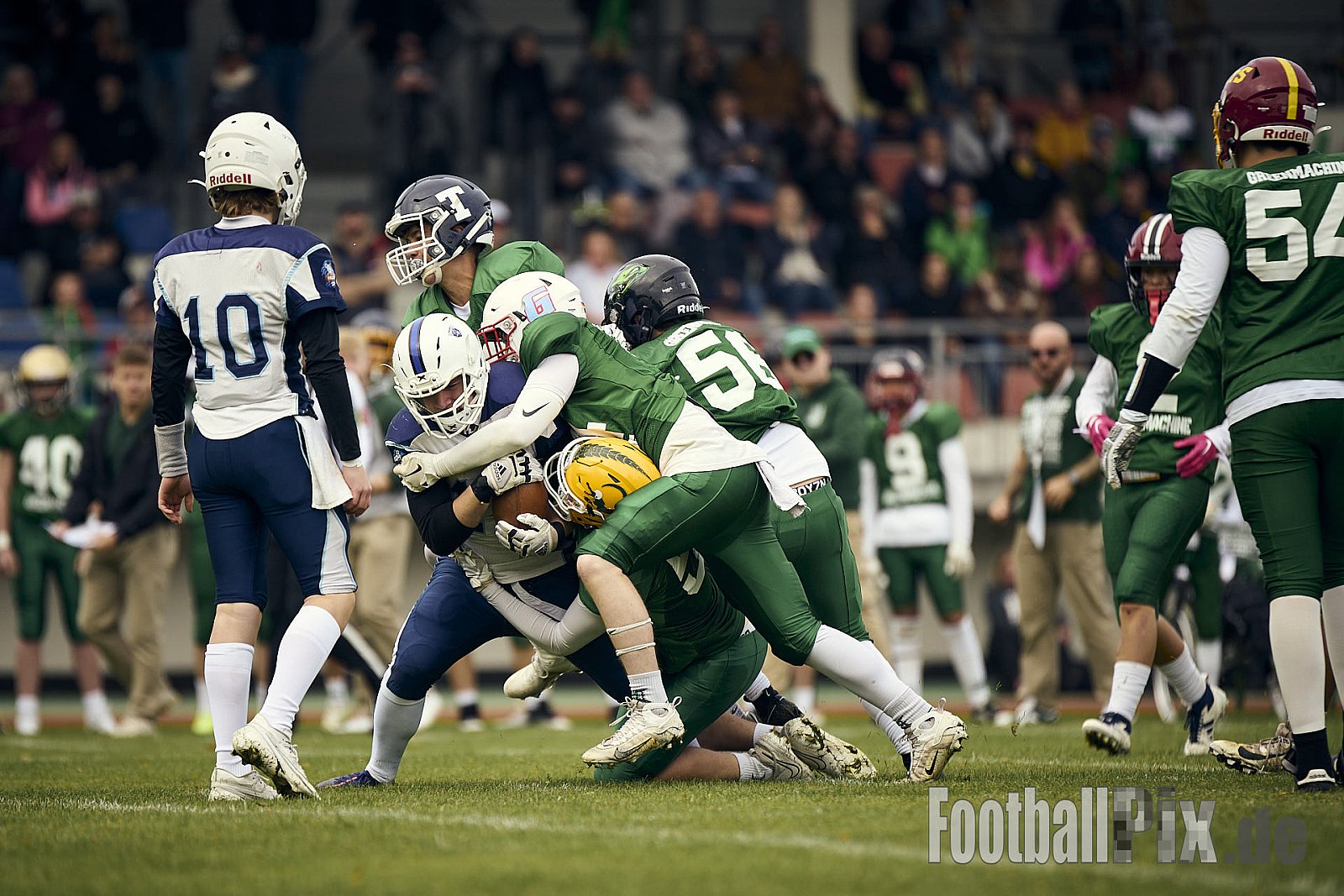 U15 GreenMachine | U15 GreenMachine vs. U15 National Finnland |  Punkte Endstand 32 : 00 | Stadion am Hallo, Essen | 27.09.2025 | Job ID: 2025-09-27_0072 - U15GreenMachineVsNatioFinnland