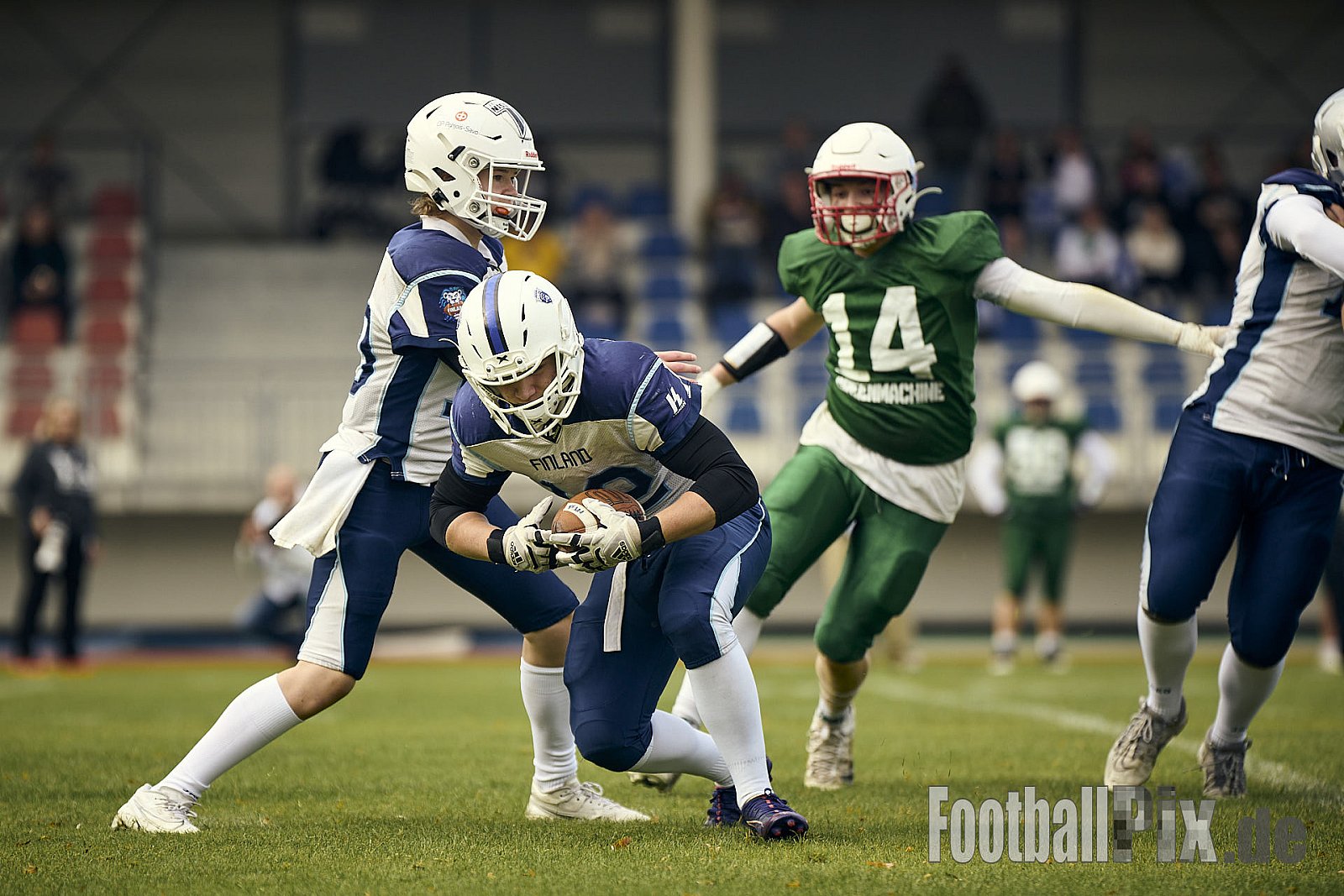 U15 GreenMachine | U15 GreenMachine vs. U15 National Finnland |  Punkte Endstand 32 : 00 | Stadion am Hallo, Essen | 27.09.2025 | Job ID: 2025-09-27_0100 - U15GreenMachineVsNatioFinnland