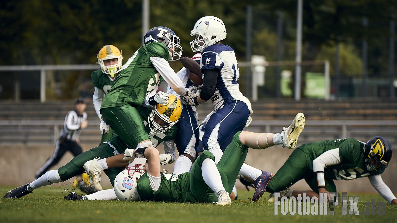 U15 GreenMachine | U15 GreenMachine vs. U15 National Finnland |  Punkte Endstand 32 : 00 | Stadion am Hallo, Essen | 27.09.2025 | Job ID: 2025-09-27_0290 - U15GreenMachineVsNatioFinnland