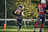 AFCV RLP Bezirksliga Mitte | Mosel Valley Tigers vs. Alzey Lions |  Punkte Endstand 12 : 21 | Sportplatz Leienkaul, Laubach | 28.09.2025 | Job ID: 2025-09-28_0718 - MoselValleyTigersVsAlzeyLions