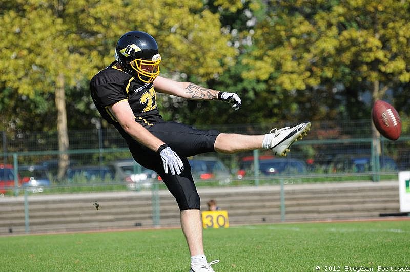 16.09.2012 Düsseldorf Bulldozer vs. Langenfeld Longhorns (0:76) 