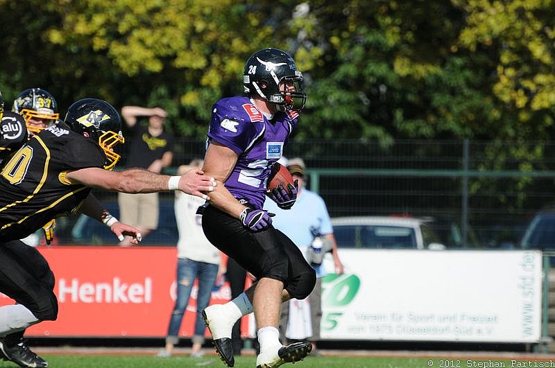 16.09.2012 Düsseldorf Bulldozer vs. Langenfeld Longhorns (0:76) 