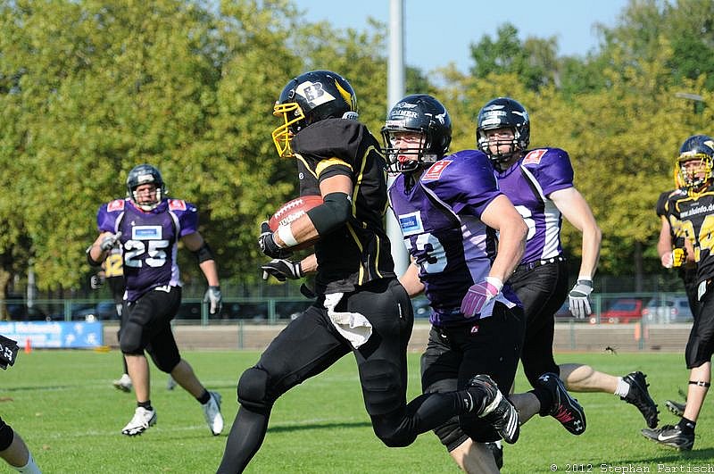 16.09.2012 Düsseldorf Bulldozer vs. Langenfeld Longhorns (0:76) 