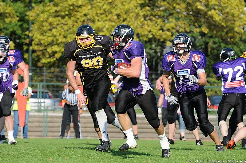 16.09.2012 Düsseldorf Bulldozer vs. Langenfeld Longhorns (0:76) 