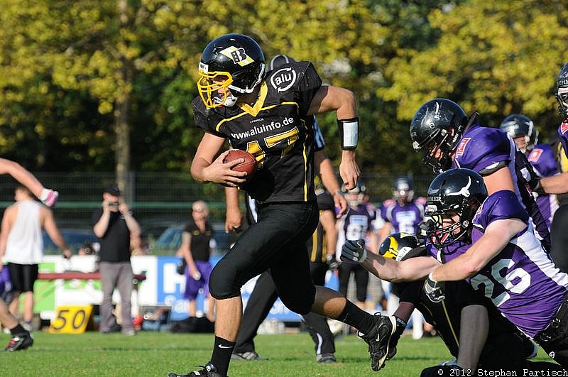 16.09.2012 Düsseldorf Bulldozer vs. Langenfeld Longhorns (0:76) 