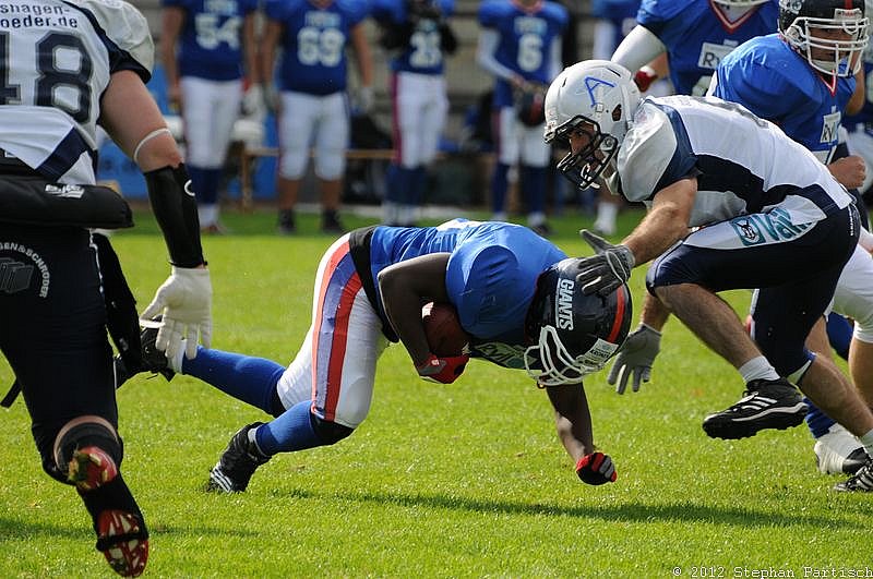 23.09.2012 Remscheid Amboss vs. Dortmund Giants (20:6) 