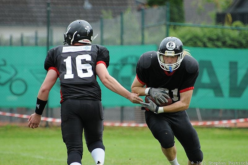 30.06.2012 Oberberg Bandits vs. Schiefbahn Riders (23:21) 