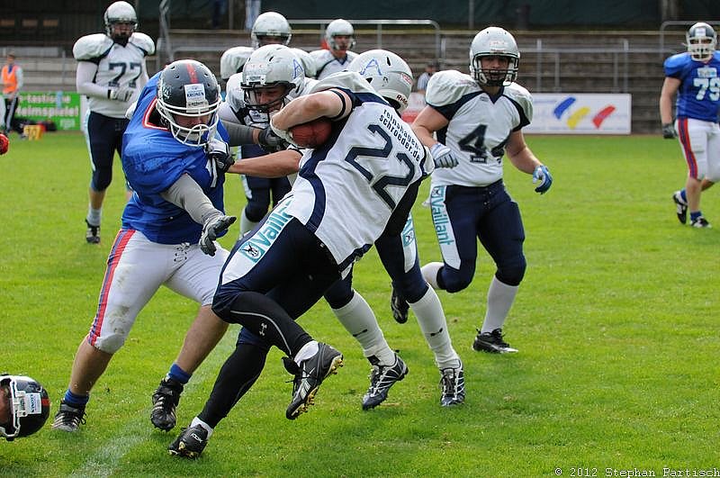 23.09.2012 Remscheid Amboss vs. Dortmund Giants (20:6) 