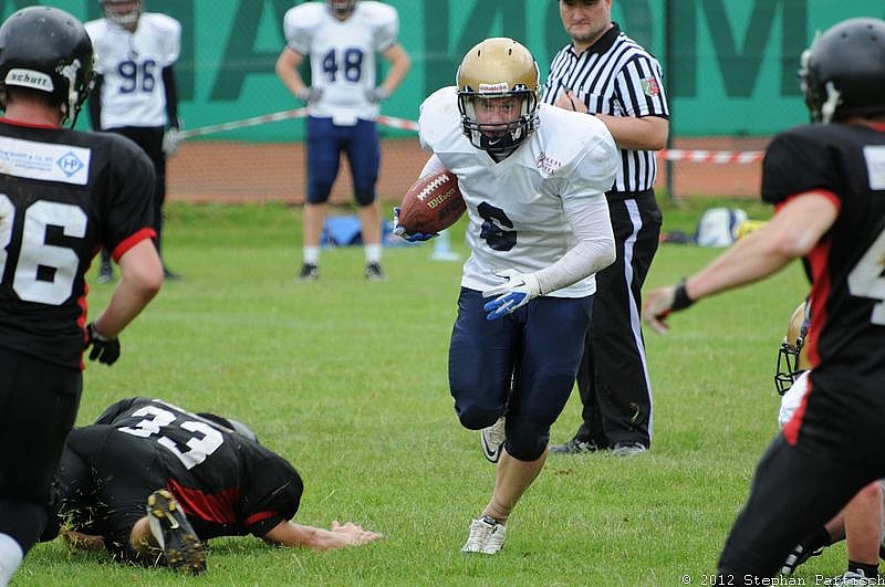 30.06.2012 Oberberg Bandits vs. Schiefbahn Riders (23:21) 