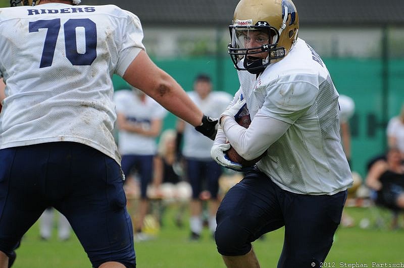 30.06.2012 Oberberg Bandits vs. Schiefbahn Riders (23:21) 