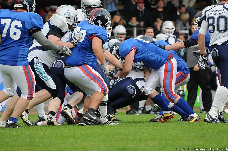 23.09.2012 Remscheid Amboss vs. Dortmund Giants (20:6) 