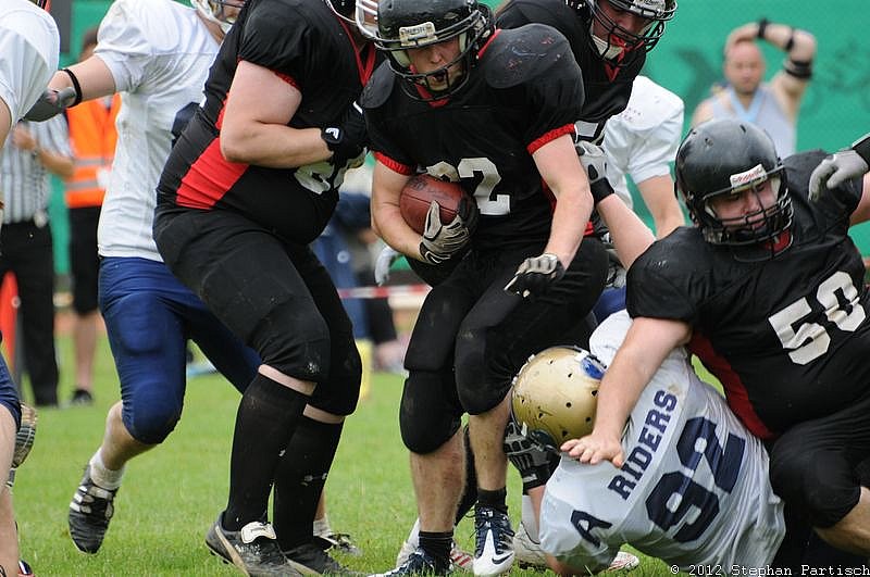 30.06.2012 Oberberg Bandits vs. Schiefbahn Riders (23:21) 