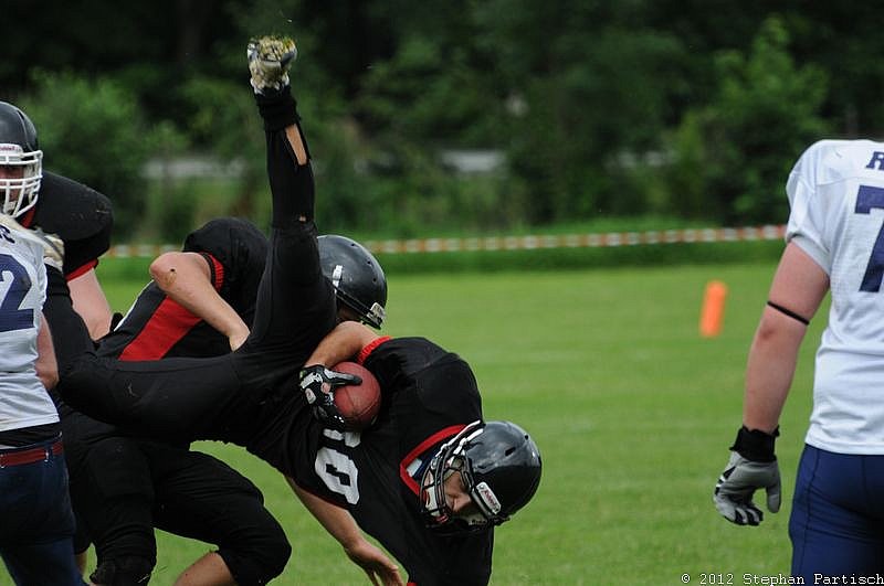 30.06.2012 Oberberg Bandits vs. Schiefbahn Riders (23:21) 
