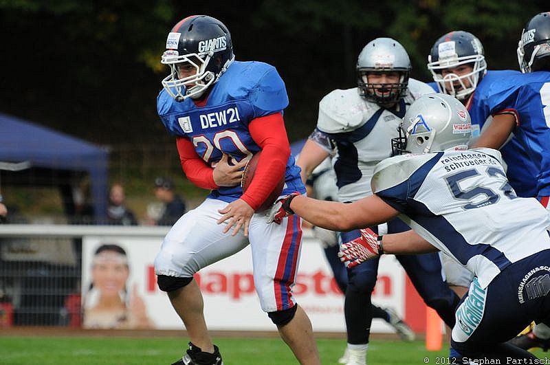 23.09.2012 Remscheid Amboss vs. Dortmund Giants (20:6) 