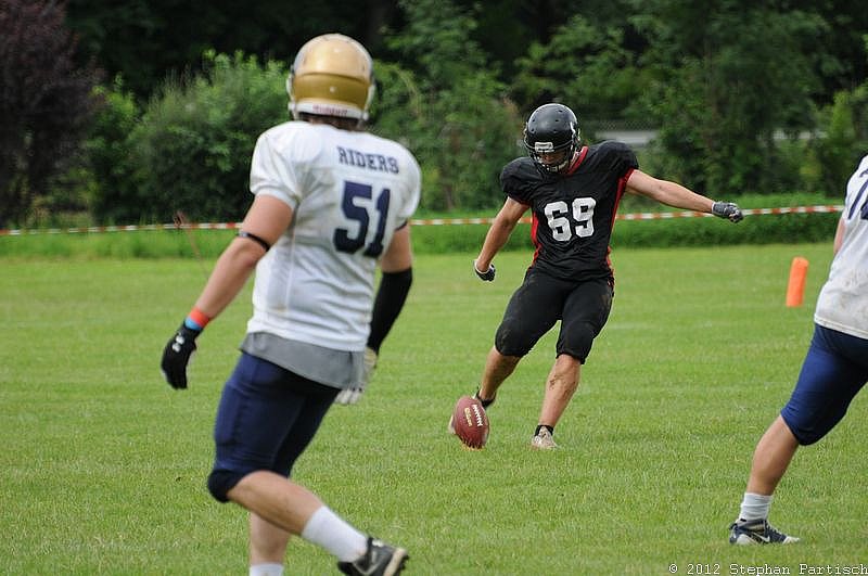 30.06.2012 Oberberg Bandits vs. Schiefbahn Riders (23:21) 
