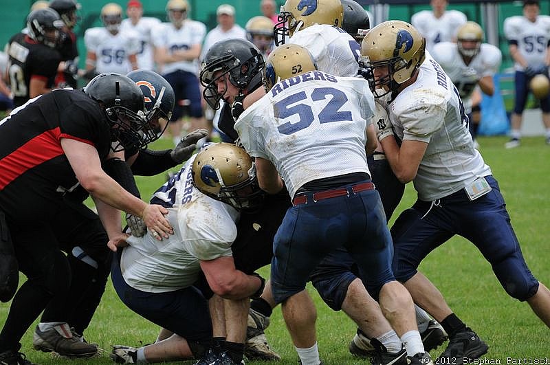 30.06.2012 Oberberg Bandits vs. Schiefbahn Riders (23:21) 