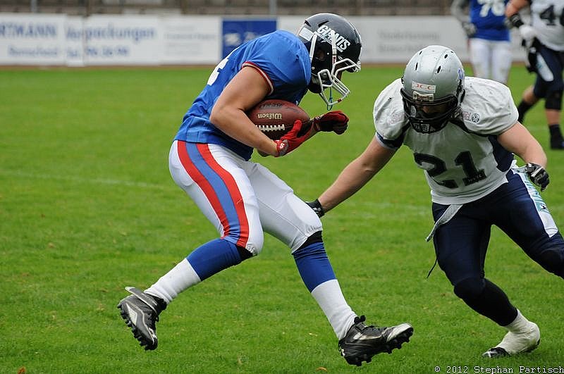 23.09.2012 Remscheid Amboss vs. Dortmund Giants (20:6) 