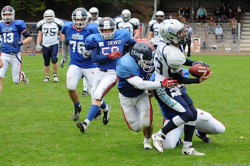 23.09.2012 Remscheid Amboss vs. Dortmund Giants (20:6) 