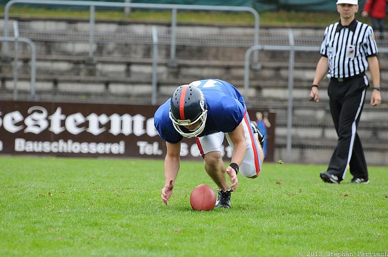 23.09.2012 Remscheid Amboss vs. Dortmund Giants (20:6) 