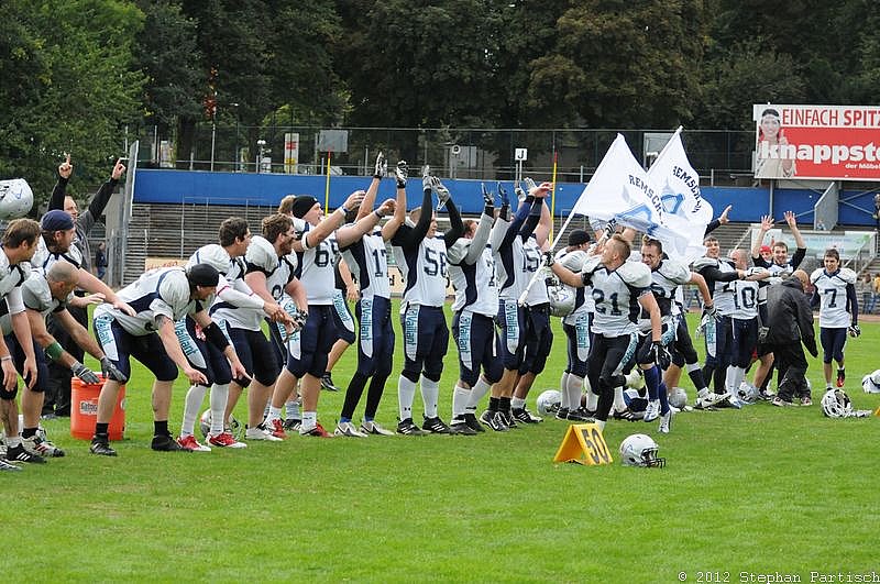 23.09.2012 Remscheid Amboss vs. Dortmund Giants (20:6) 