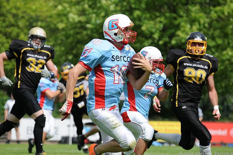 01.07.2012 Düsseldorf Bulldozer vs. Bonn Gamecocks II (12:15) 