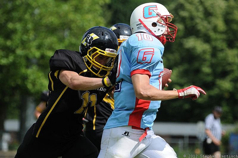 01.07.2012 Düsseldorf Bulldozer vs. Bonn Gamecocks II (12:15) 