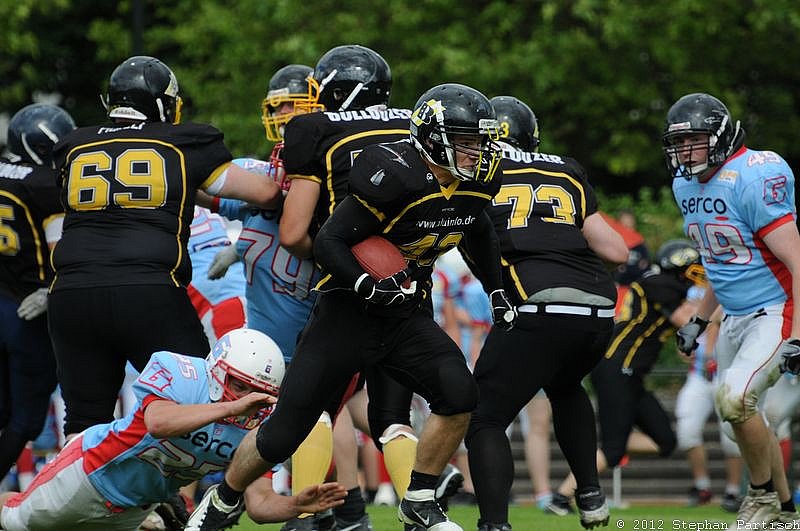 01.07.2012 Düsseldorf Bulldozer vs. Bonn Gamecocks II (12:15) 