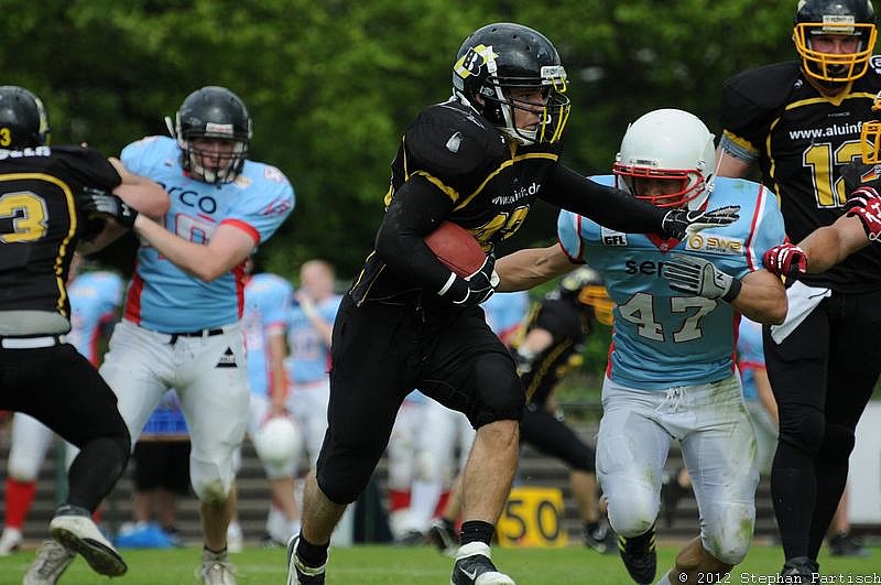 01.07.2012 Düsseldorf Bulldozer vs. Bonn Gamecocks II (12:15) 