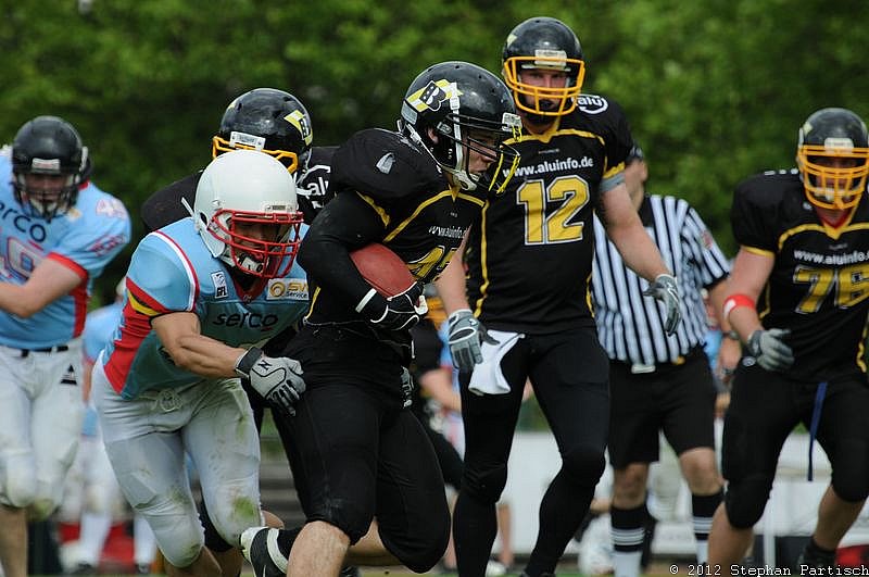 01.07.2012 Düsseldorf Bulldozer vs. Bonn Gamecocks II (12:15) 