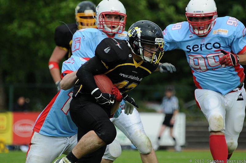 01.07.2012 Düsseldorf Bulldozer vs. Bonn Gamecocks II (12:15) 