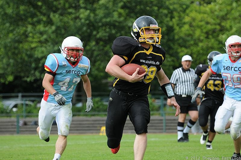01.07.2012 Düsseldorf Bulldozer vs. Bonn Gamecocks II (12:15) 