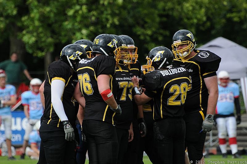 01.07.2012 Düsseldorf Bulldozer vs. Bonn Gamecocks II (12:15) 