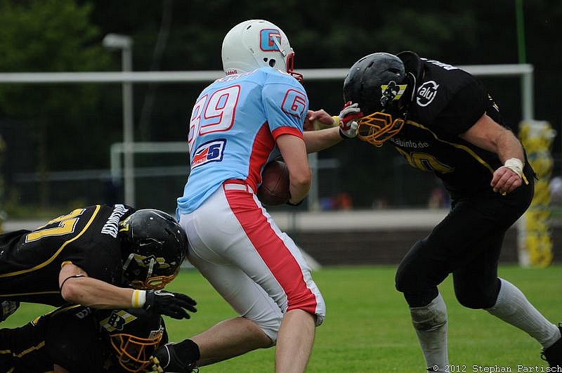 01.07.2012 Düsseldorf Bulldozer vs. Bonn Gamecocks II (12:15) 