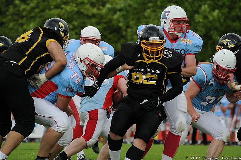 01.07.2012 Düsseldorf Bulldozer vs. Bonn Gamecocks II (12:15) 
