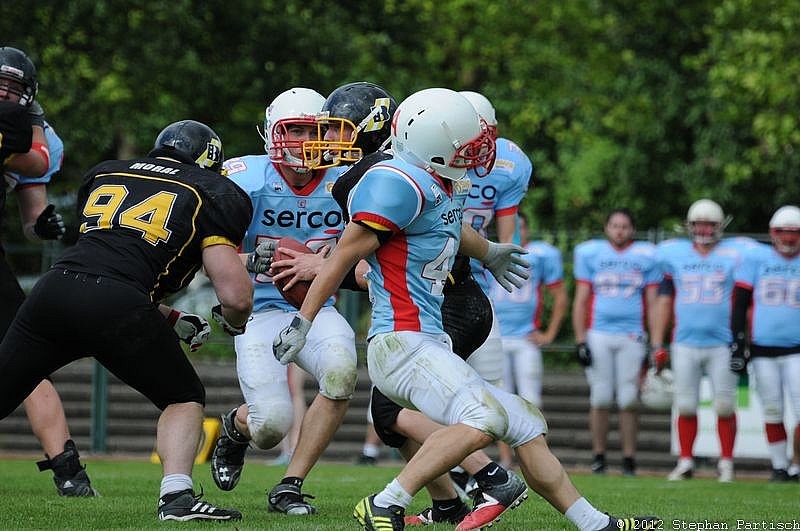 01.07.2012 Düsseldorf Bulldozer vs. Bonn Gamecocks II (12:15) 