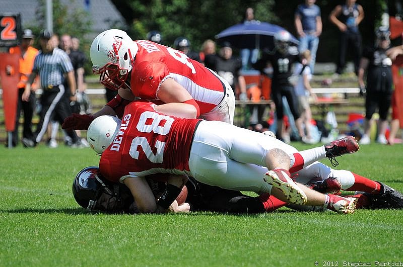 07.07.2012 Gelsenkirchen Devils vs. Köln Falcons II (23:10) 