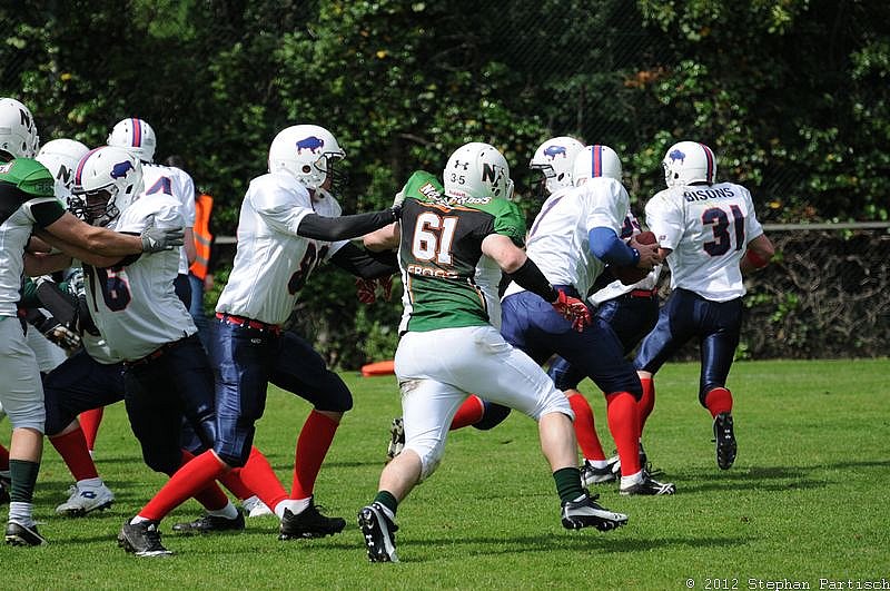 12.05.2012 Neuss Frogs vs. Kreis Heinsberg Bisons (28:6) 