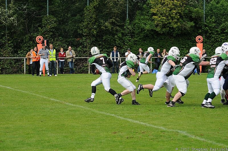 12.05.2012 Neuss Frogs vs. Kreis Heinsberg Bisons (28:6) 