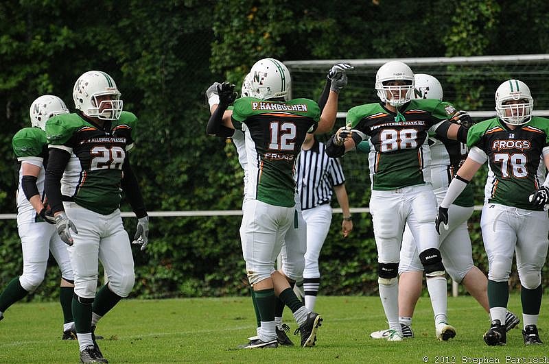 12.05.2012 Neuss Frogs vs. Kreis Heinsberg Bisons (28:6) 
