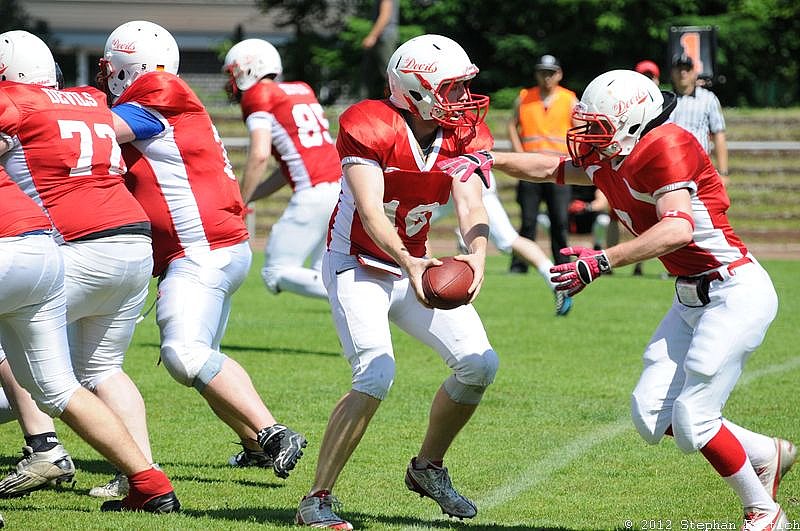 07.07.2012 Gelsenkirchen Devils vs. Köln Falcons II (23:10) 