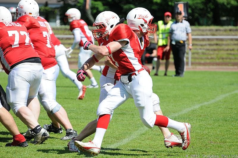 07.07.2012 Gelsenkirchen Devils vs. Köln Falcons II (23:10) 