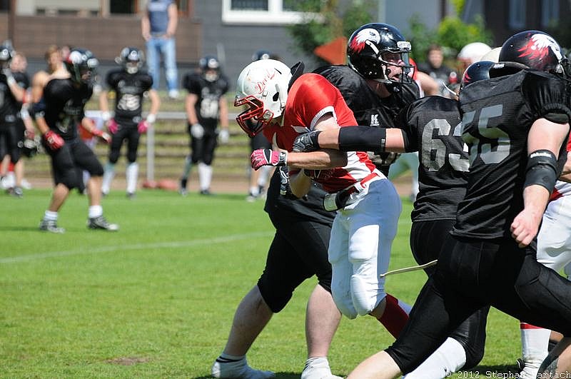 07.07.2012 Gelsenkirchen Devils vs. Köln Falcons II (23:10) 