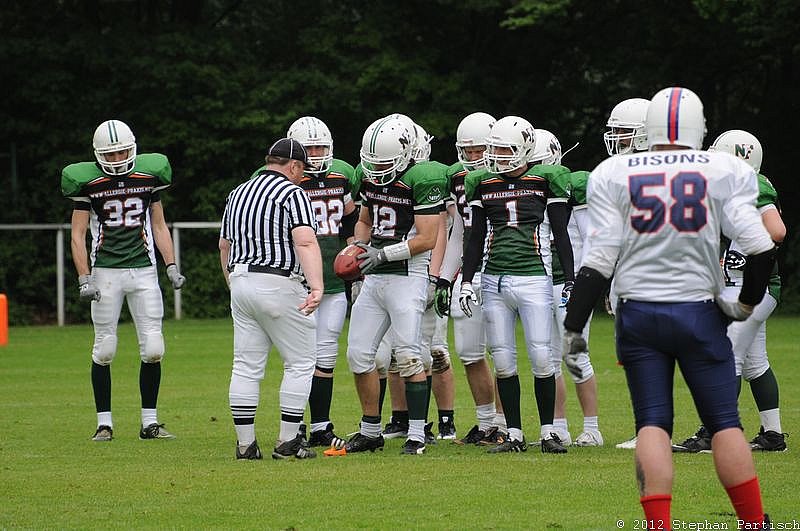 12.05.2012 Neuss Frogs vs. Kreis Heinsberg Bisons (28:6) 