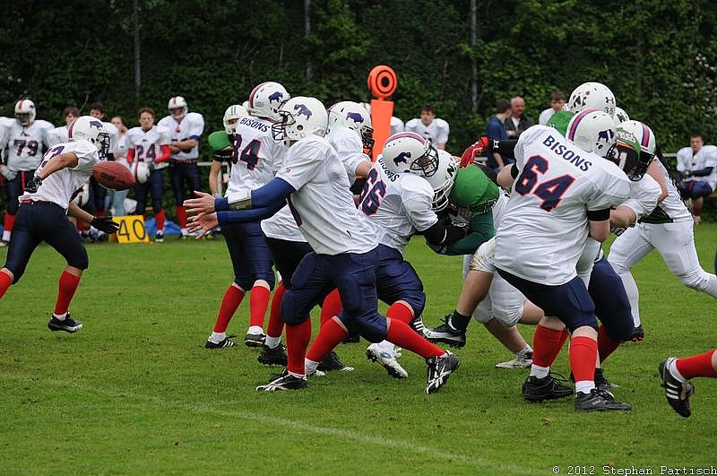 12.05.2012 Neuss Frogs vs. Kreis Heinsberg Bisons (28:6) 