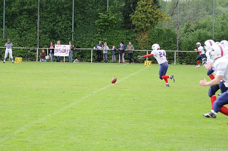 12.05.2012 Neuss Frogs vs. Kreis Heinsberg Bisons (28:6) 