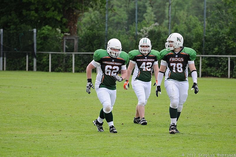 12.05.2012 Neuss Frogs vs. Kreis Heinsberg Bisons (28:6) 