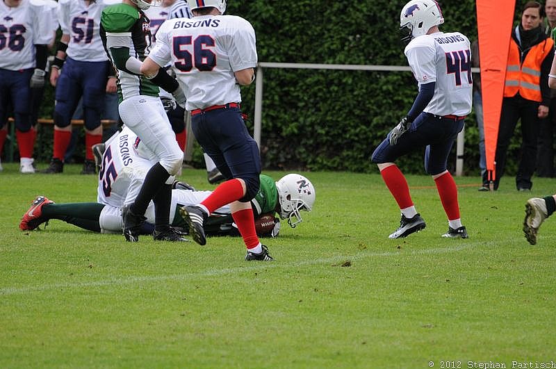 12.05.2012 Neuss Frogs vs. Kreis Heinsberg Bisons (28:6) 