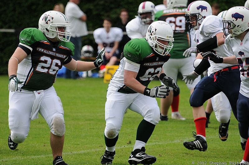 12.05.2012 Neuss Frogs vs. Kreis Heinsberg Bisons (28:6) 