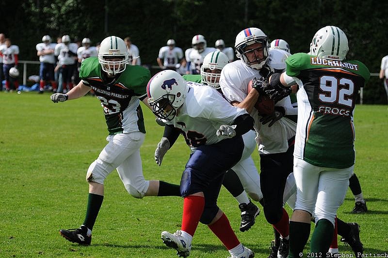 12.05.2012 Neuss Frogs vs. Kreis Heinsberg Bisons (28:6) 